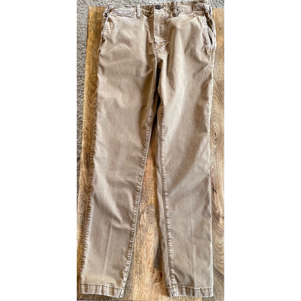 AE Flex Slim Lived-In Khaki Pant